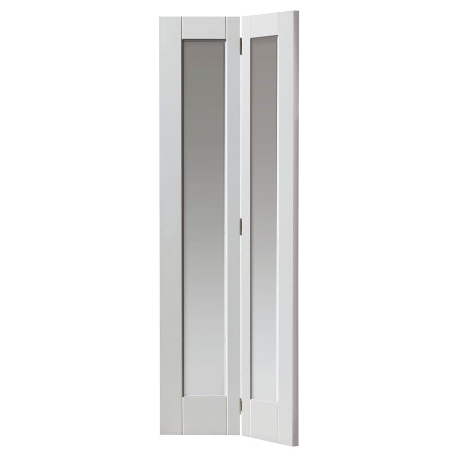 Tobago White Glazed Internal Bi-fold Door