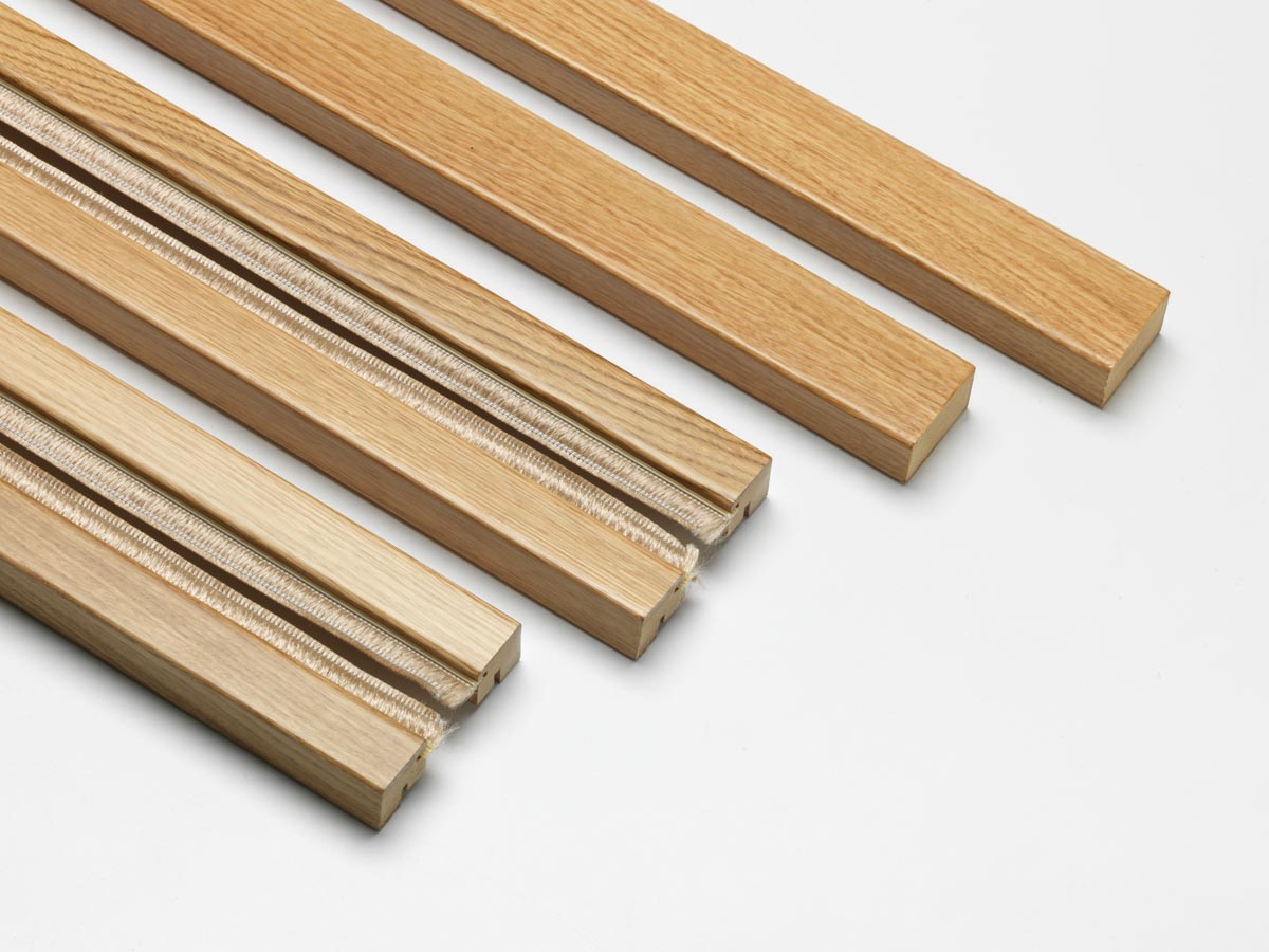 Oak Varnished Double Pocket Door Kit