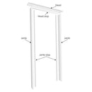 Trenched Primed Door Lining Set 108mm