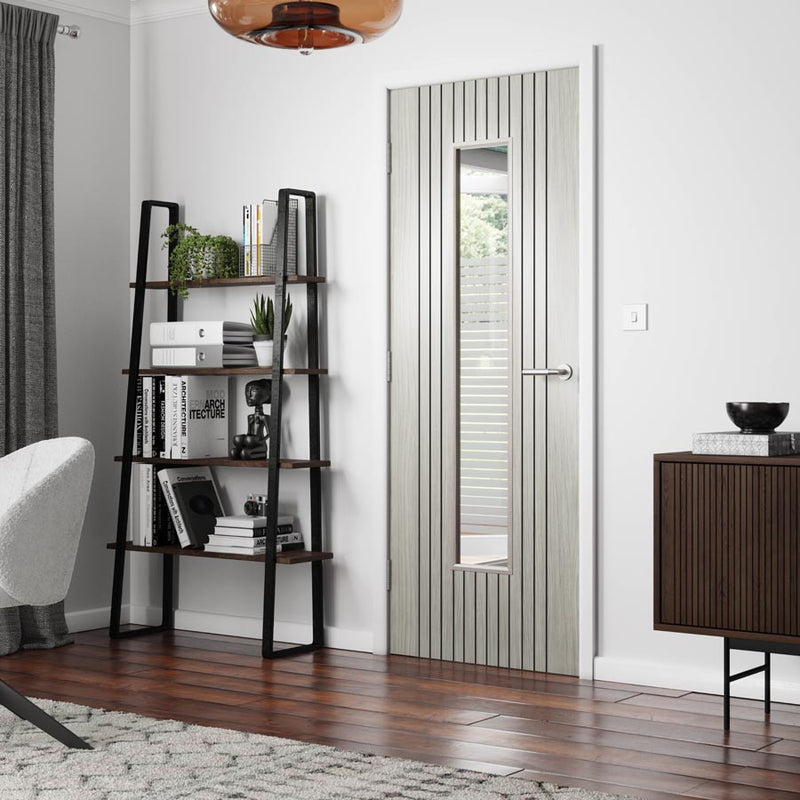 Aria Grey Glazed Internal Door