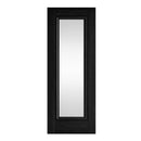 Haddon Black Glazed Laminate Internal Door
