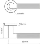 Arlington Black Privacy Latch Pack