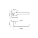 Austin Dark Grey Standard Latch Pack