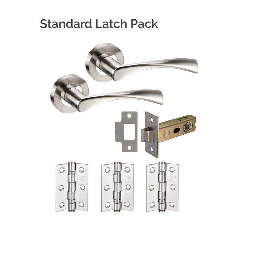 Boston Satin Privacy Latch Pack