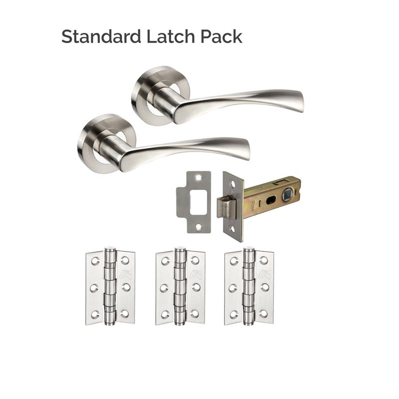 Boston Satin Privacy Latch Pack