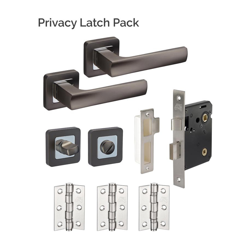 Denver Dark Grey Standard Latch Pack