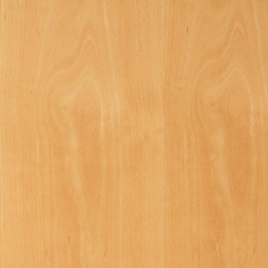 Beech veneered flush