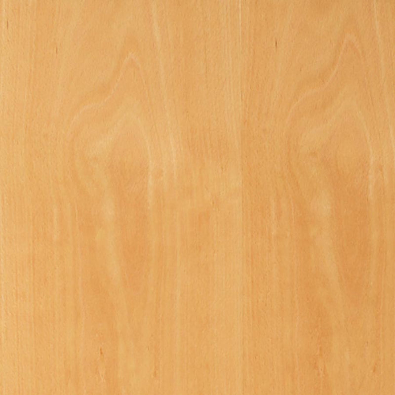 Beech veneered flush