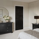 Kedleston Black Laminate Internal Fire Door