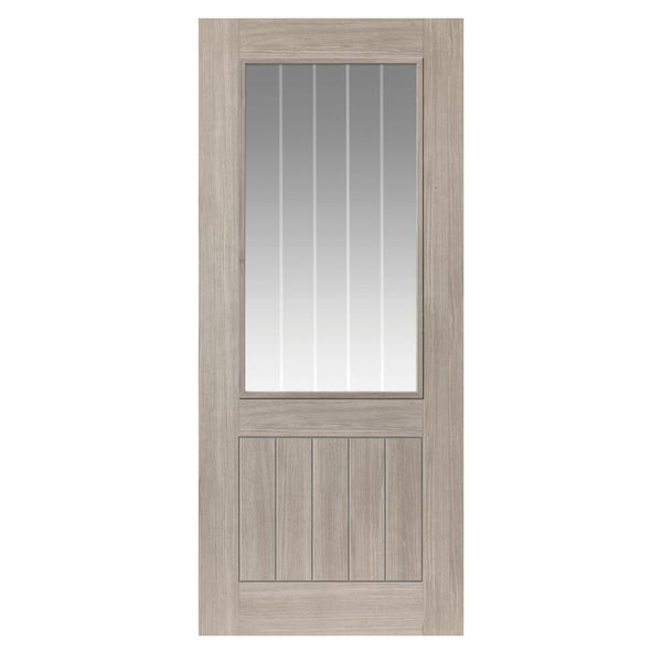 Colorado Grey Glazed Laminate Internal Door