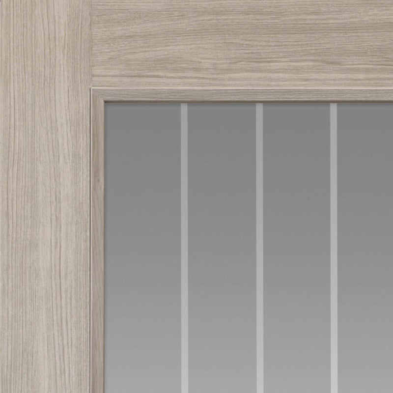 Colorado Grey Glazed Laminate Internal Door
