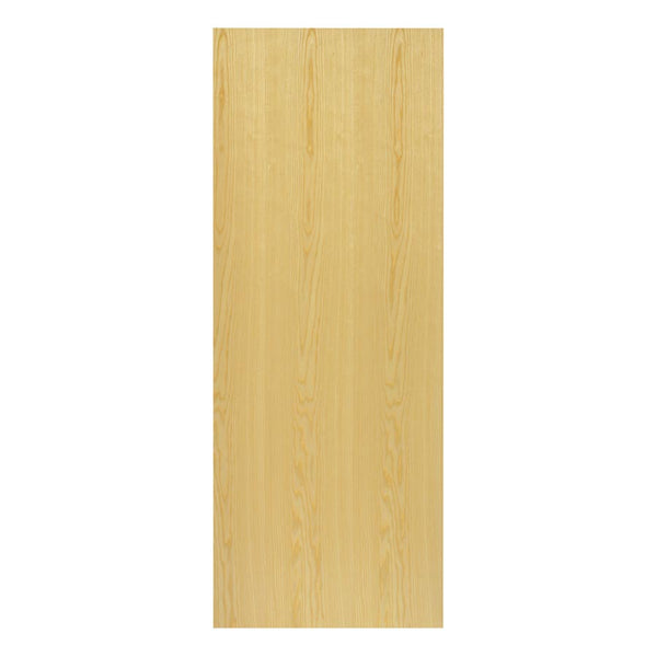 Ash veneered flush