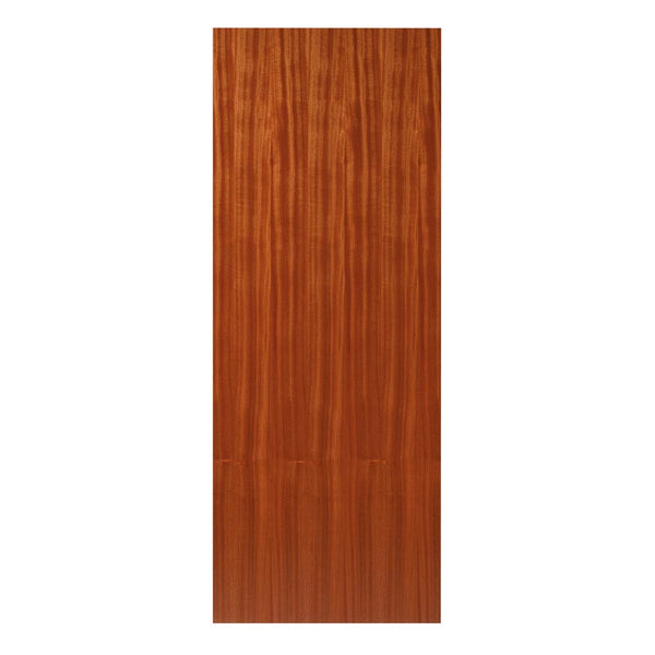 Sapele veneered flush