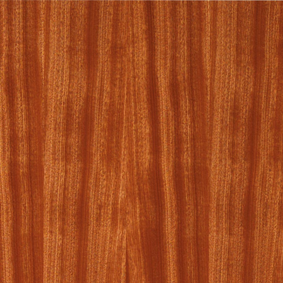 Sapele veneered flush