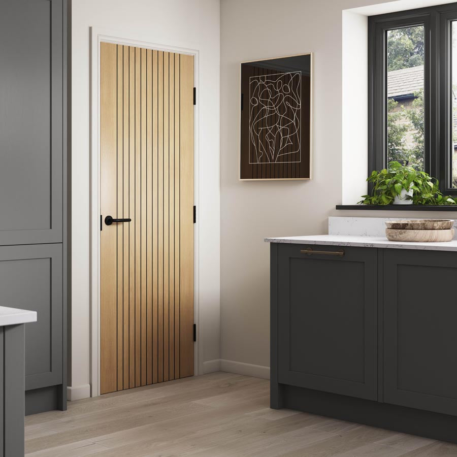 Aria Oak Internal Fire Door