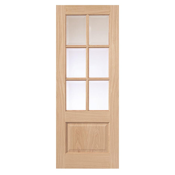Dove Oak Glazed Internal Door