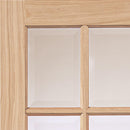 Dove Oak Glazed Internal Door