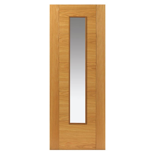 Tigris Oak Slim Glazed Internal Door