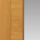 Tigris Oak Slim Glazed Internal Fire Door