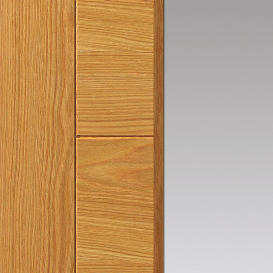 Tigris Oak Slim Glazed Internal Fire Door