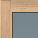 Fuji Oak Glazed Internal Fire Door