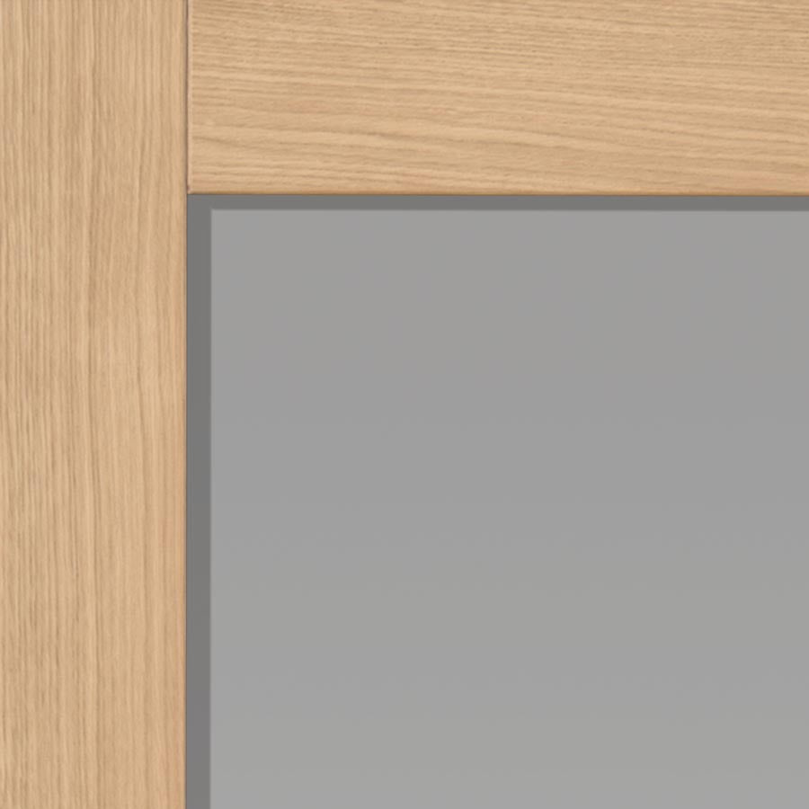 Fuji Oak Glazed Internal Door