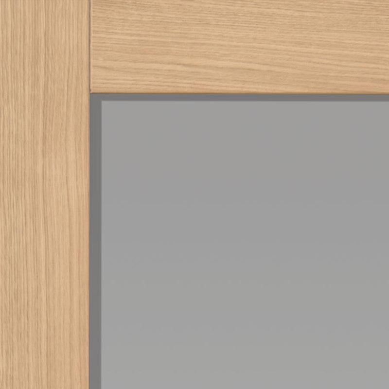 Fuji Oak Glazed Internal Door