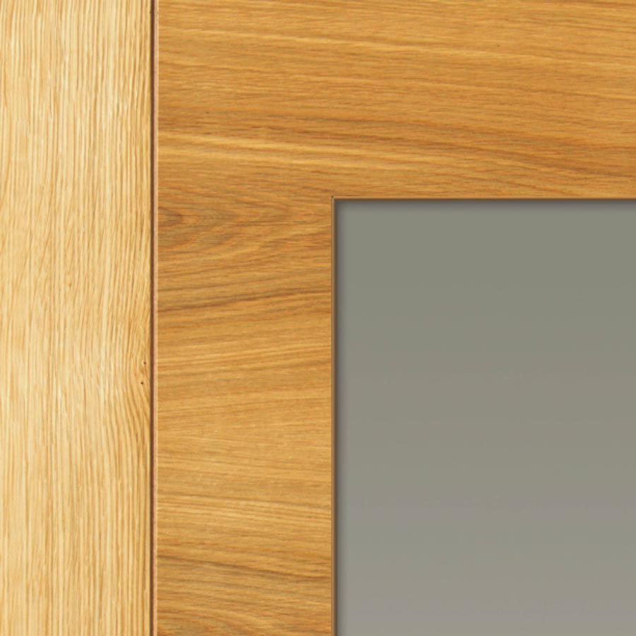 Mistral Oak Glazed Internal Door