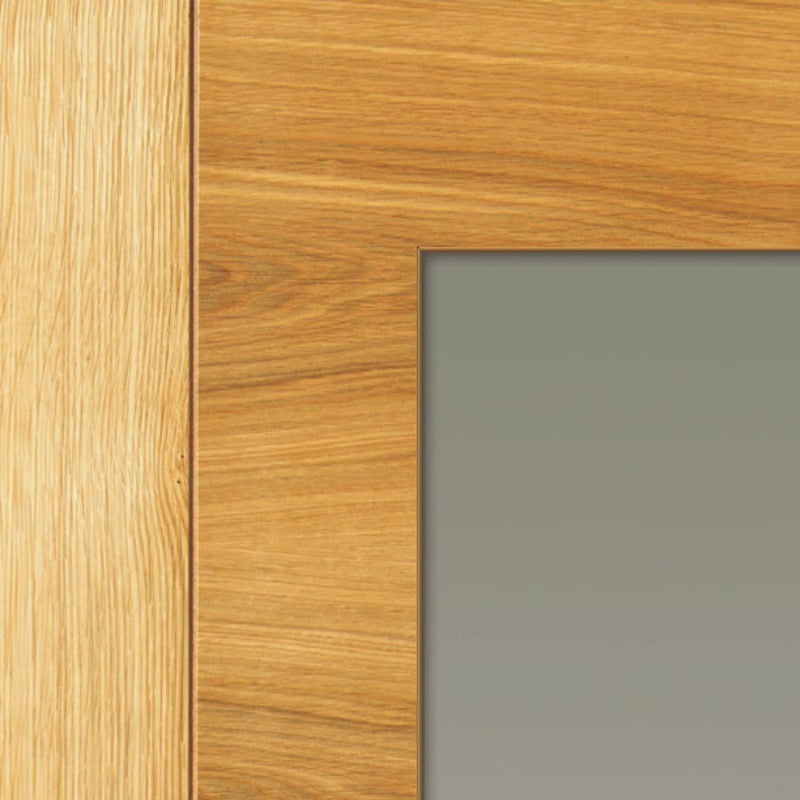 Mistral Oak Glazed Internal Door