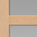 Nevis Oak Glazed Internal Door