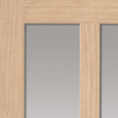 Rushmore Oak Glazed Internal Door