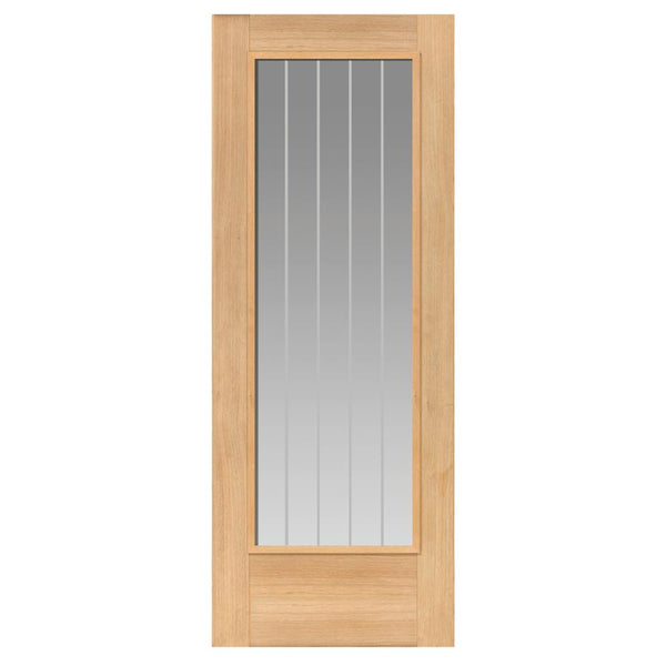 Thames Oak 1 Light Glazed Internal Fire Door