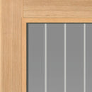 Thames Oak 1 Light Glazed Internal Fire Door