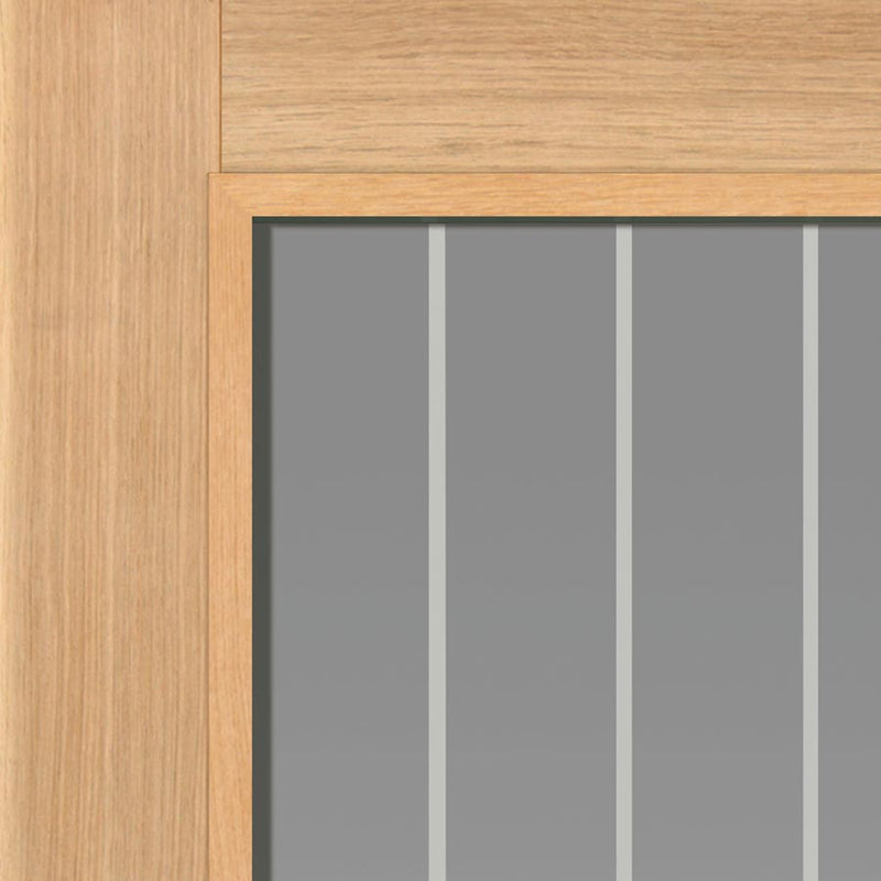 Thames Oak 1 Light Glazed Internal Fire Door
