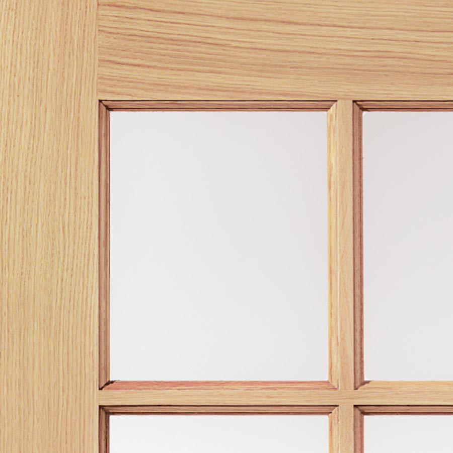 Thames Oak 6 Light Unfinished Internal Door
