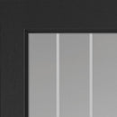 Cottage Black Glazed Internal Door
