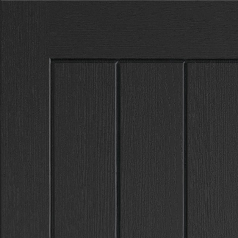Cottage Black Internal Door