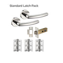 Raven Polished Standard Latch Pack