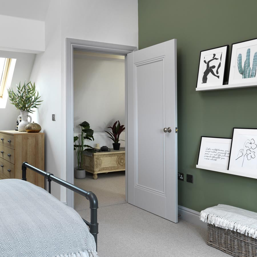 Belton White Internal Fire Door