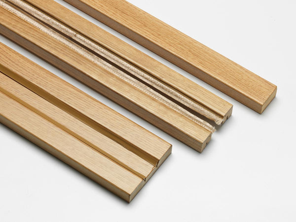 Oak Varnished Single Pocket Door Kit