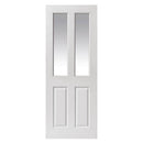 Canterbury 2 Light White Glazed Internal Door