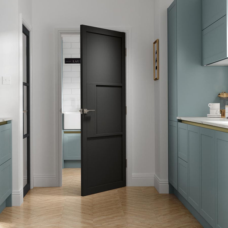 Cosmo Black Internal Door