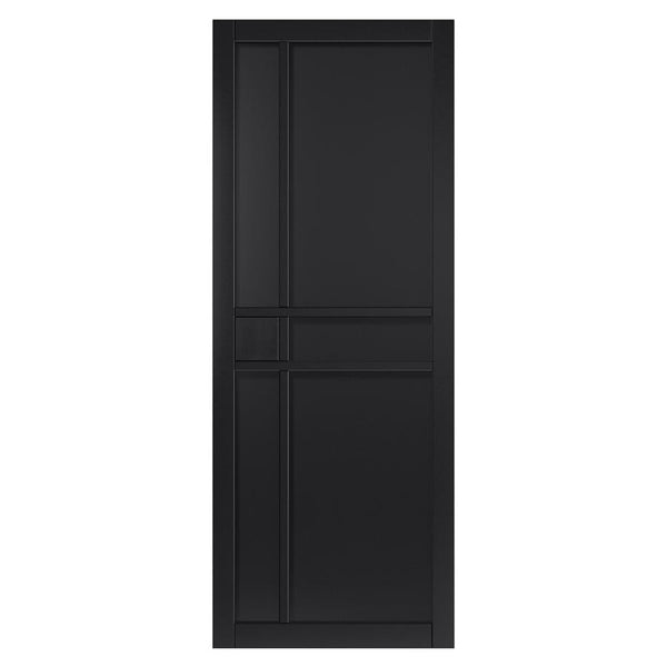 City Black Internal Door