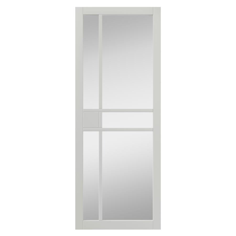City White Clear Glazed Internal Door
