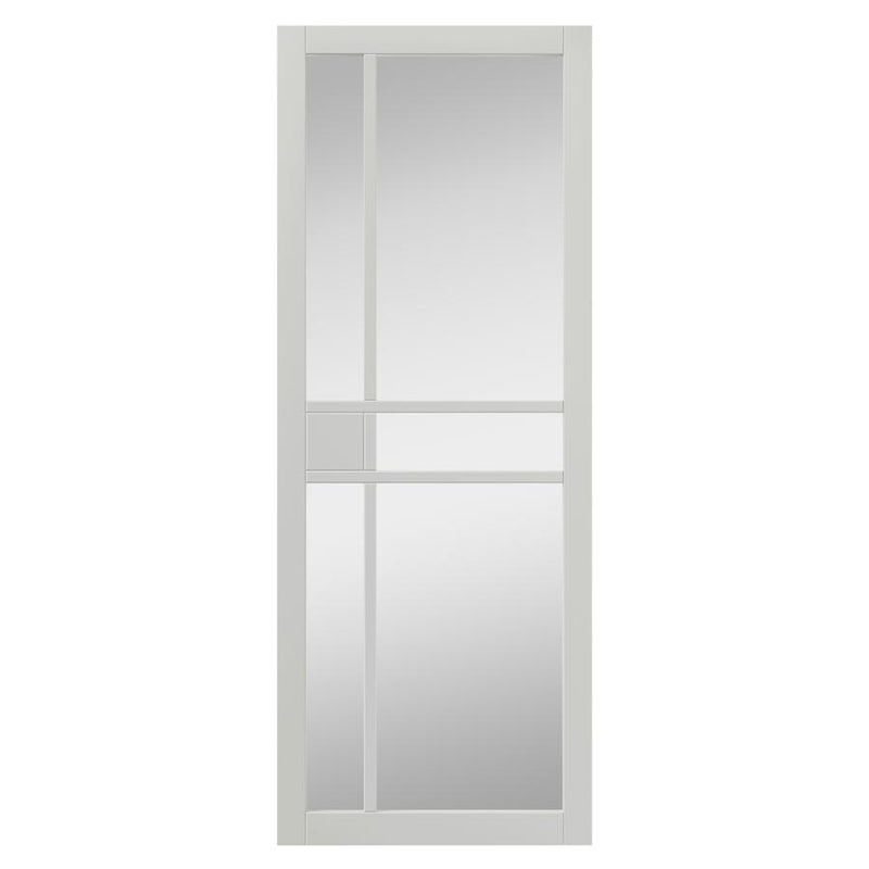 City White Clear Glazed Internal Door