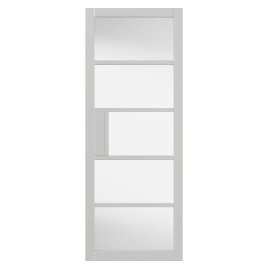 Metro White Clear Glazed Internal Door