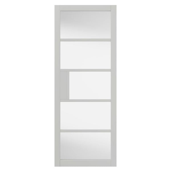 Metro White Clear Glazed Internal Door