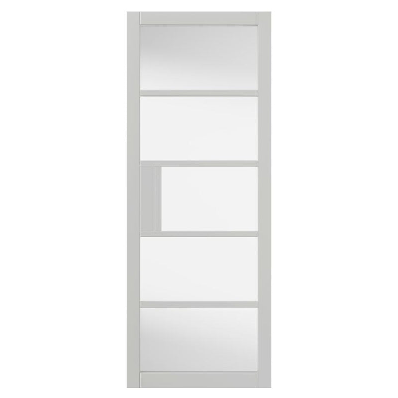 Metro White Clear Glazed Internal Door