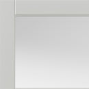 Metro White Clear Glazed Internal Door