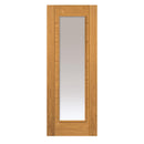 Palomino Oak Clear Glazed Pre-Finished Internal Door